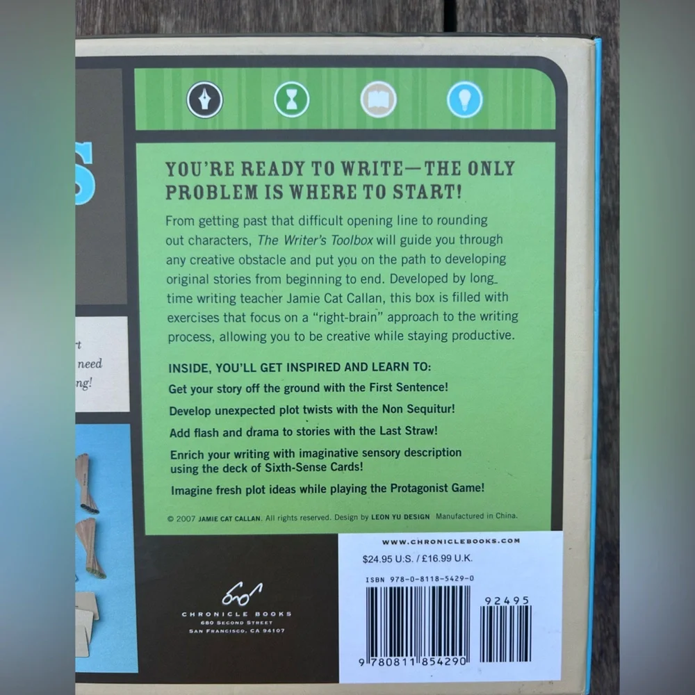 N/A writer toolbox